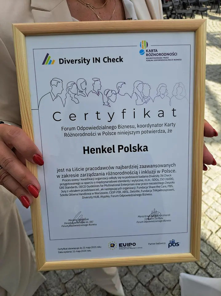 Henkel Polska po raz czwarty na liście wiodących pracodawców pod względem zarządzania różnorodnością i budowania włączającego miejsca pracy