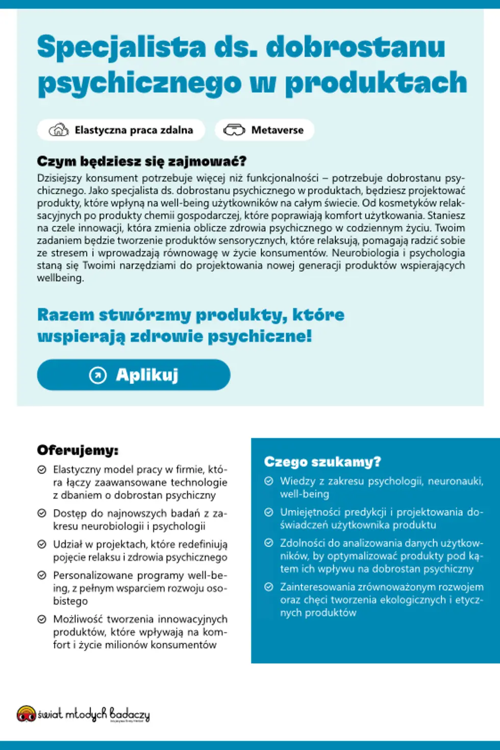 Coraz większe wyzwania rynku pracy i edukacji - przygotuj swoje dziecko już dziś. Musisz zobaczyć te ogłoszenia o pracę z 2040 roku!